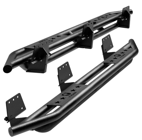 Tyger Auto Compatible Star Armor with 2019-2024 Ram 1500 Quad Cab TG-AM2D20638 Side Step Rails Nerf Bars Running Boards
