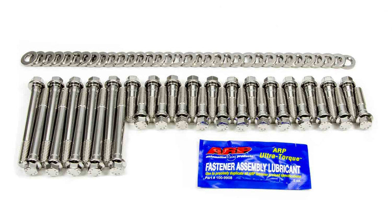 BBM Autoracing Products 445-3606 S/S Head Bolt Kit 6pt.
