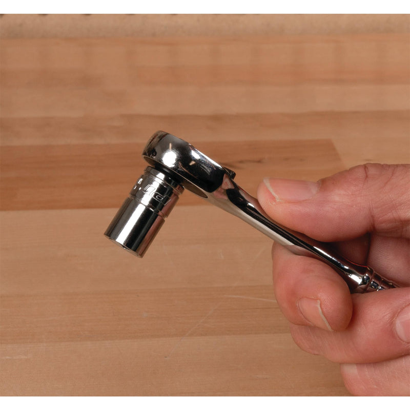 1/4 Drive Performance Tool W36210 Chrome 6-Point Socket, 10mm