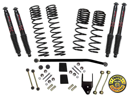 3.5" SKYJACKER Coils With Black Max