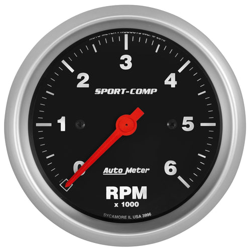 Sport-Comp AUTO METER 3996 Tach 3 3/8" 6K