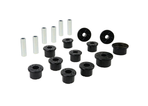 Nolathane Black REV165.0002 Shackle Bushing (Rear Leaf Spring Eye and Kits 2.5In Main Eye)