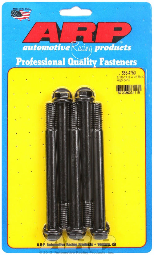 Black ARP (655-4750) Oxide Bolt