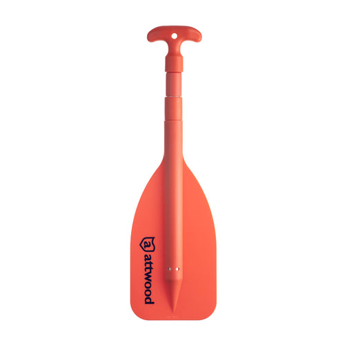 Emergency Attwood 11828-1 Telescoping Paddle for Boating, 20-inch to 42-inch Orange