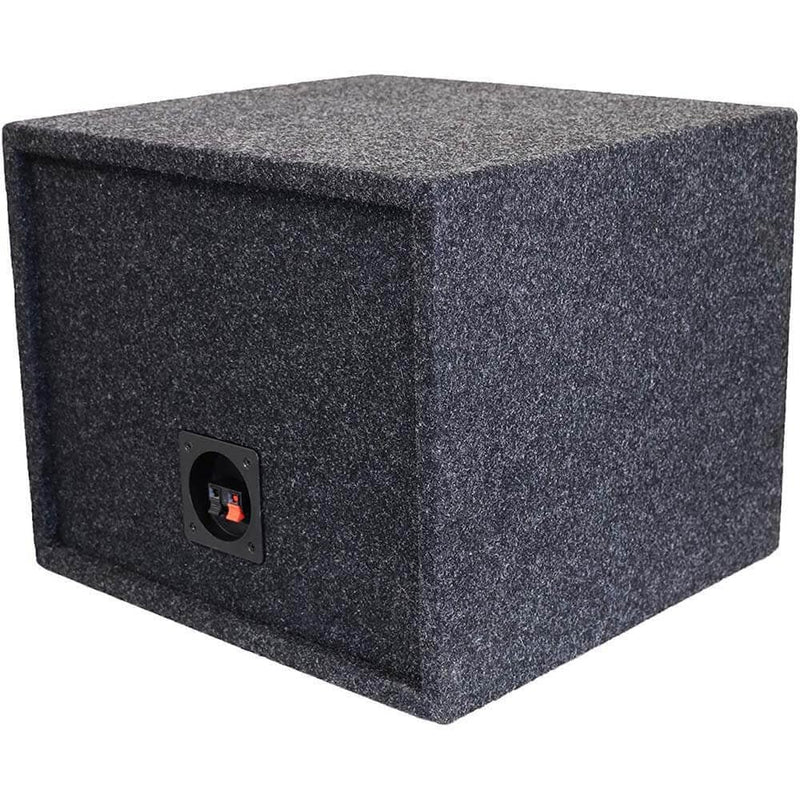 Universal Carpeted King Boxes Subwoofer Box, 12" Single Ported, S12V - Open Box