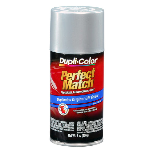 Perfect Match Dupli-Color Premium Automotive Paint, Ultra Silver (M), 8 oz