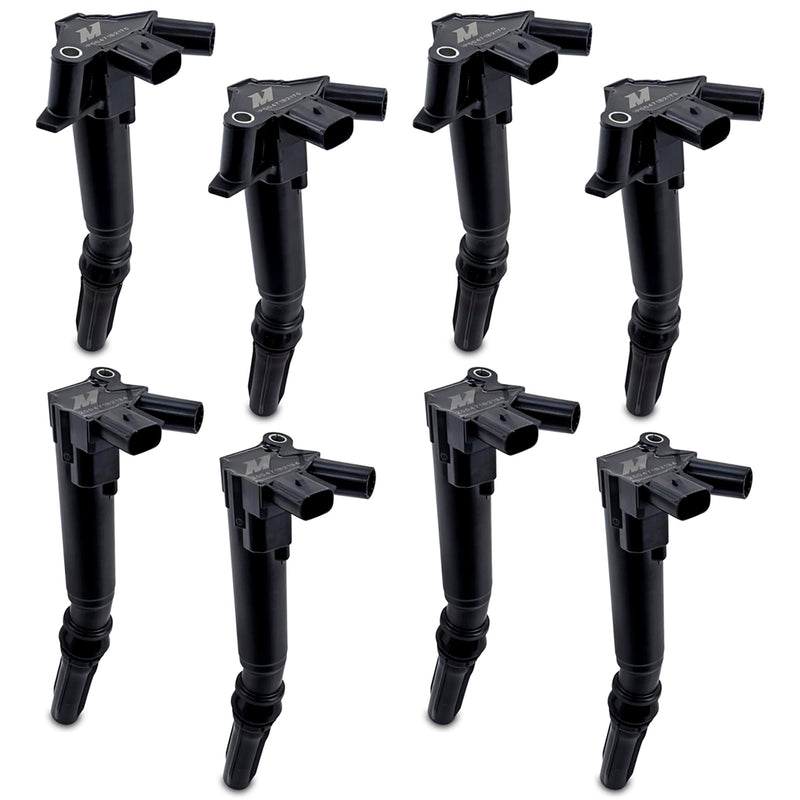 Mishimoto 8 pack Ignition Coil compatible with Ford F-150 Raptor 6.2L 2010-2014