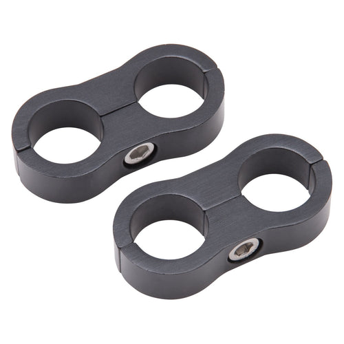 BLACK ANODIZE HOSE SEPARATOR FOR -10 BRAIDED HOSE