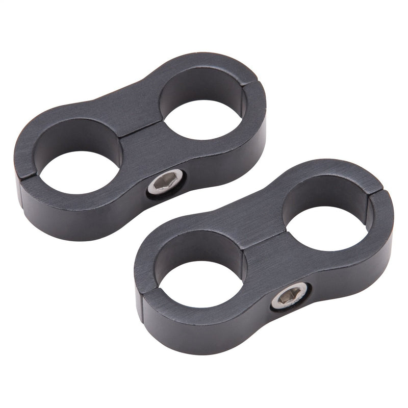 BLACK ANODIZE HOSE SEPARATOR FOR -10 BRAIDED HOSE