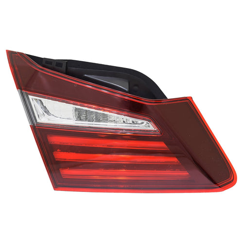 Left TYC Tail Light Assembly Compatible with 2016-2017 Honda Accord