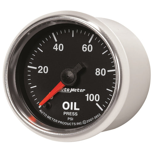 Auto Meter Electric 3853 GS Oil Pressure Gauge