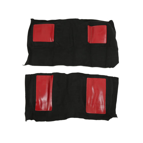 69Mach Blk Carpet Scott Drake - 4Red Inserts (CAR69-M-BK-RD)