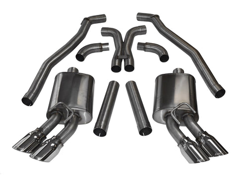 Cat-Back Exhaust System CORSA 14971 with X-Pipe