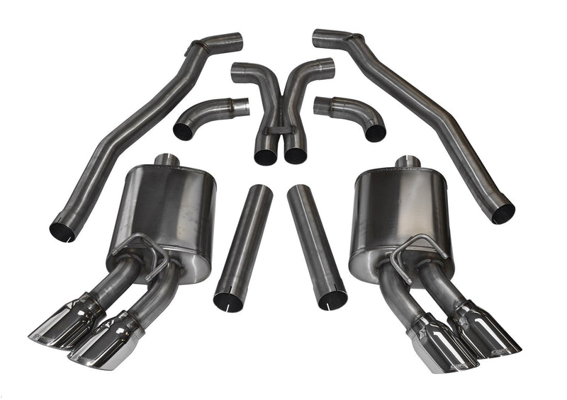 Cat-Back Exhaust System CORSA 14971 with X-Pipe