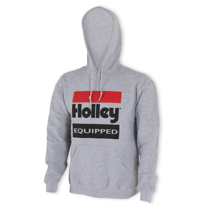 10023-MDHOL Holley Equipped Hoodie Grey