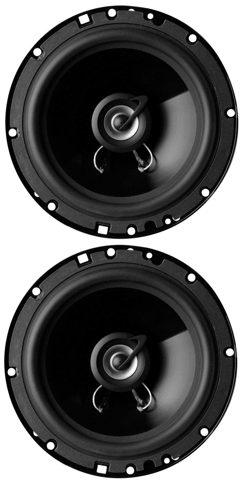 6.5 Inch Planet Audio TRQ622 Car Speakers - 250 Watts of Power Per Pair, 125 Watts Each, Full Range, 2 Way, Sold in Pairs