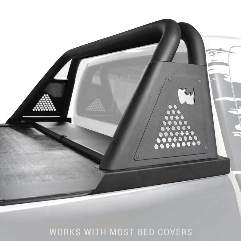 Sport Bar 3.0 Go Rhino | Mild Steel, Textured Black | 915003T | Fits Mid-Sized Trucks: 2015-2022 Chevrolet Colorado & GMC Canyon w/ 5 Bed Fleetside; 2016-2023 Toyota Tacoma w/ 5' Bed Fleetside