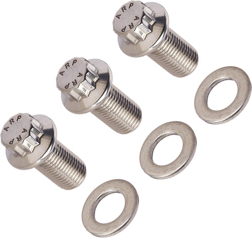ARP 4306801 Lower Pulley Stainless Steel 3-Piece Bolt Kit