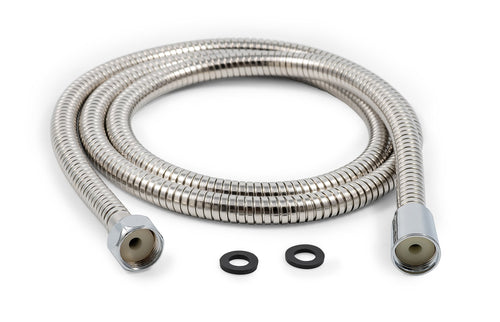 60" Camco Replacement RV/Marine Flexible Shower Head Hose (Chrome)