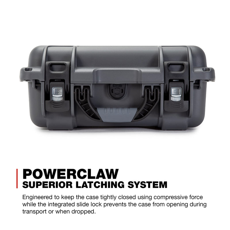 Nanuk Hard Case Waterproof with Foam Insert for DJI Air 2S Fly More Combo - Graphite 915-MAVIA2S7