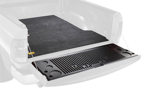BedRug Bedmat | Fits 2017 - 2026 Ford F-250, F-350 Super Duty (Models w/Drop-In Liners) 98.1 Bed, Charcoal Grey, BMQ17LBD | Models w/Drop - In Liners