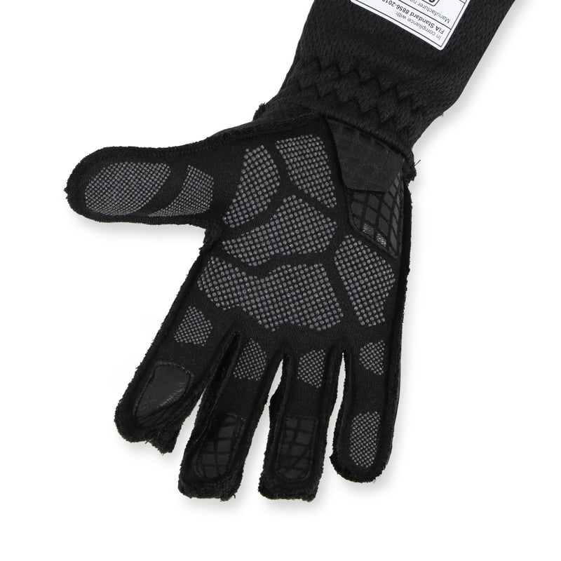 MGZK Simpson Racing Magnata Gloves Black/Grey XXL - Pair