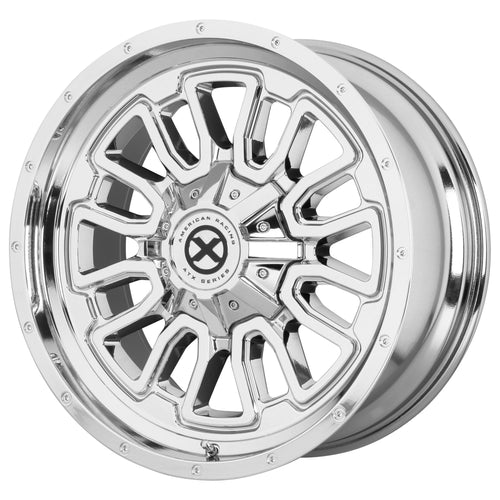 AX203 ATX PVD Wheel with Aluminum (17 x 8. inches /8 x 165 mm, 0 mm Offset)