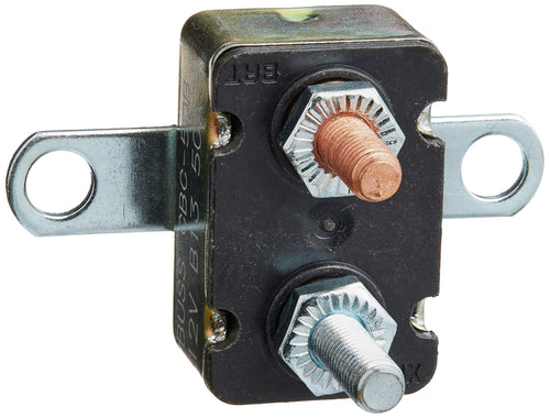 Circuit Breaker Bussmann CBC-50B (Type I Heavy Duty Automotive with Stud Terminals and Bracket - 50 A), 1 Pack