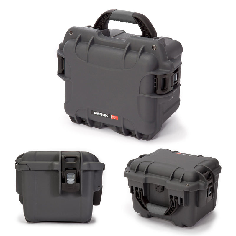 Graphite Nanuk 908 Waterproof Hard Case