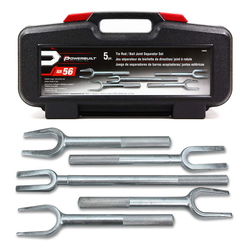 Powerbuilt Tie Rod and Ball Joint Separator Kit, Pitman Arms, Ford and GM Vehicles, Light Duty Pickup Trucks - 648630