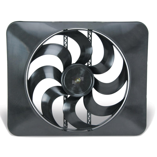 Xtreme Black Magic Direct-Fit Electric Fan for 2003-2008 Dodge Ram with Variable Speed Controller, Puller Fan for V6 and V8 Engines (183), Car Accessories, 15 Inches