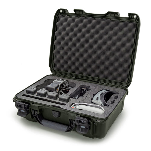Waterproof Nanuk 925 Hard Case with Foam Insert for DJI Avata FPV Unit, Goggles and Fly More Combo - Olive (925S-080OL-0A0-C0745)