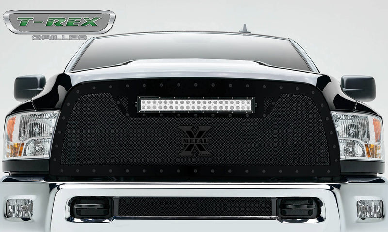 Stealth Torch Grille 2010-2012 Ram 2500, 3500, Black, 1 Pc, Replacement, Black Studs with (1) 20" LED - PN #6314531-BR