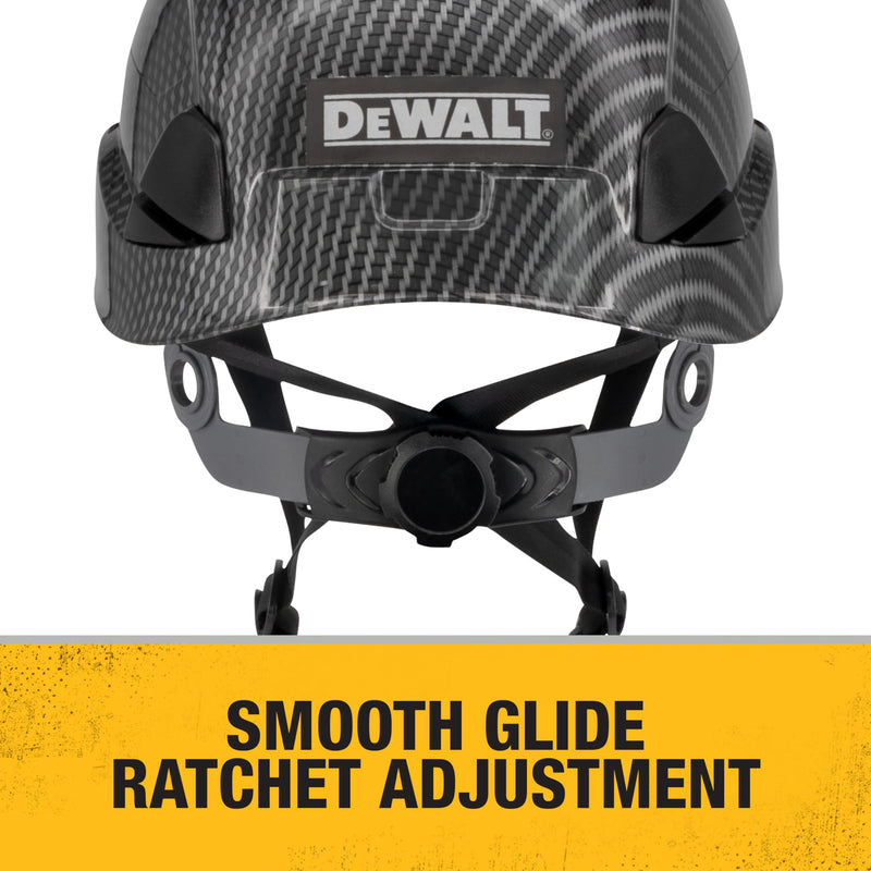DEWALT Slate DPG22V Type II Class C 4-Point Ratcheting Vented Safety Helmet