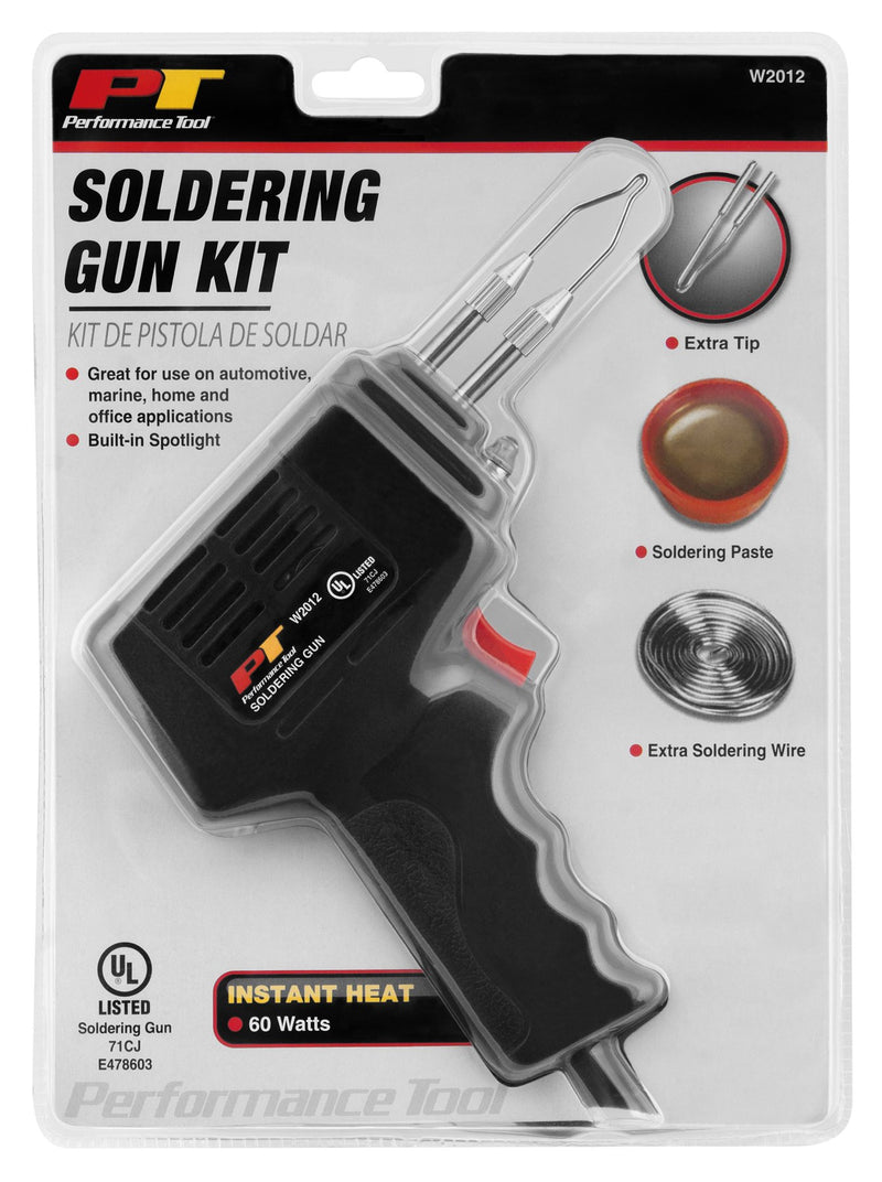 W2012 Performance Tool Universal Soldering Gun Kit