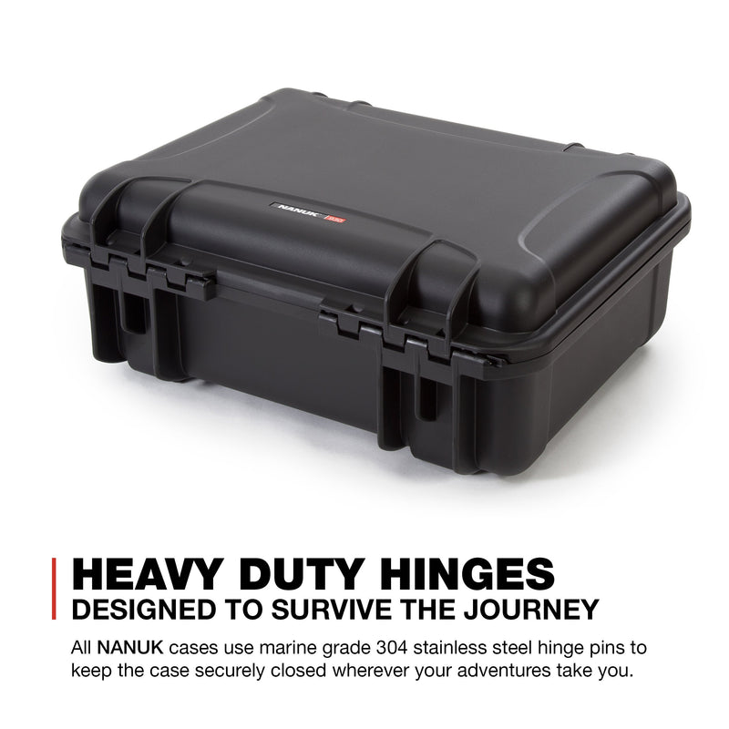 Nanuk Hard Case Waterproof with Foam Insert for DJI Ronin RS 2 and Pro Combo Version - Black (930-RONS21)