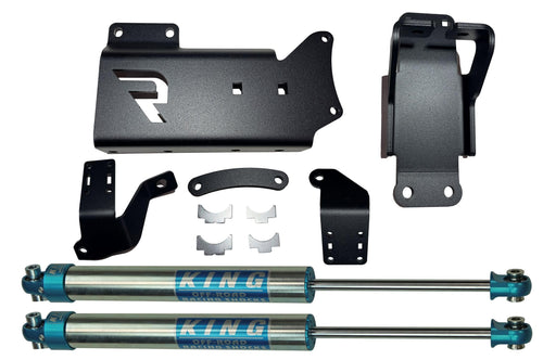 Dual Steering Stabilizer Kit SUPERLIFT SUSPENSION for RAM 2500/3500 | King 2.0 Series Cylinder | 92770-1 | Fits 2014-2025 RAM 2500/3500 4WD with No Lift to Any Lift Height