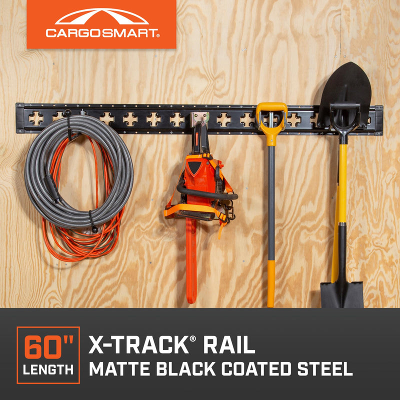 X-Track Rail CARGOSMART, 60" - 1 Pk - Matte Black