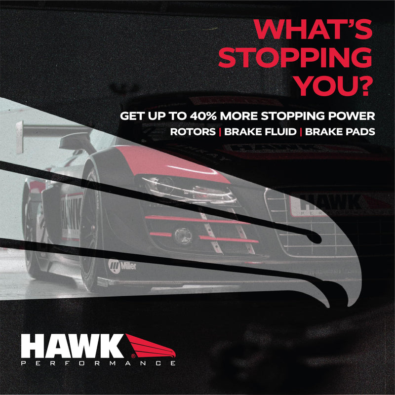 Hawk Performance Talon Rotors Cross-Drilled and Slotted HTC4167