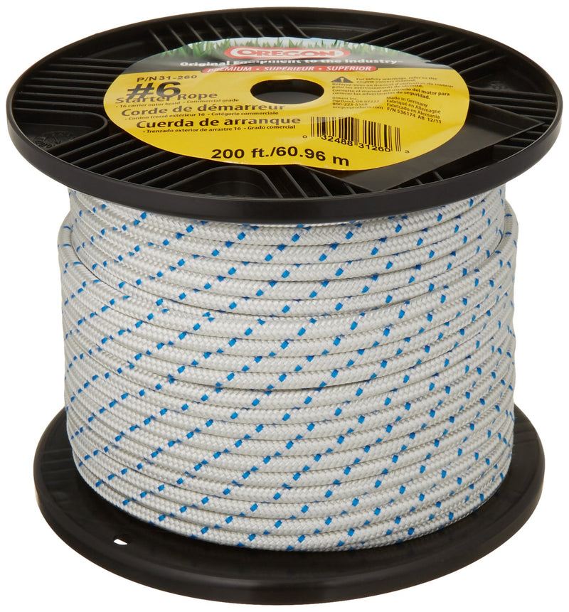31-260 Oregon 3/16" by 200' Starter Rope for Briggs Engines