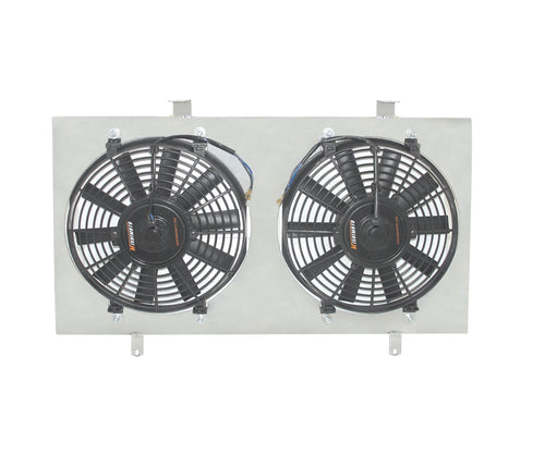 Mishimoto Performance Aluminum Fan Shroud MMFS-S13-89SR Fits Nissan 240sx S13 1989-1994 Silver
