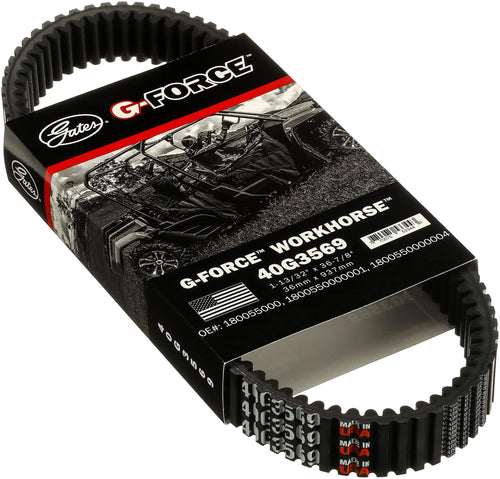 G-Force Gates 40G3569 Continuously Variable Transmission (CVT) WorkHorse Belt