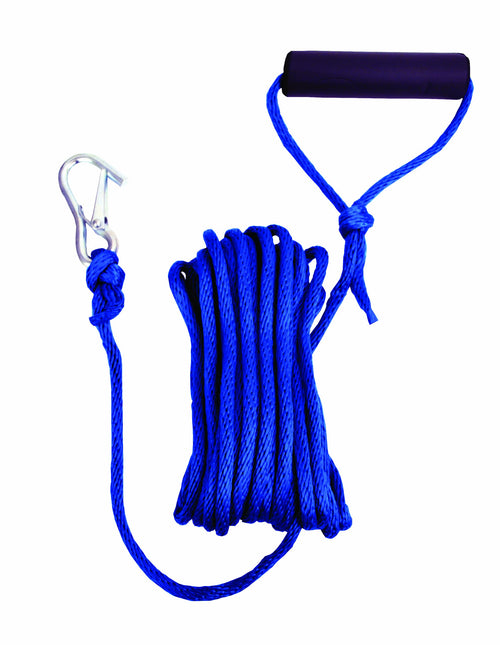 Attwood Solid Braid 11732-7 Multifilament Polypropylene Launch Line 5/16-Inch x 30-Feet, Blue