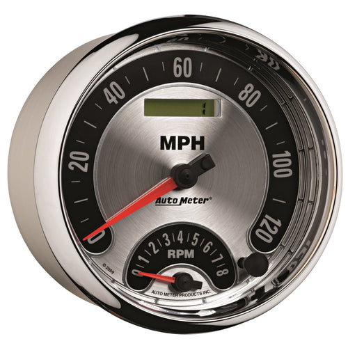 Auto Meter American Muscle 5" 0 - 8000 RPM / 120 mph Tachometer/Speedometer Combo Gauge