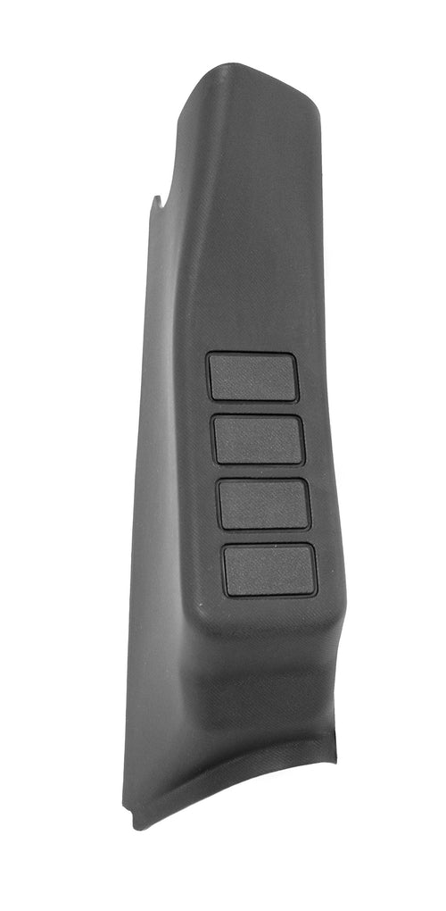 Rugged Ridge | A-Pillar Switch Pod Kit, 4 Switches, Black, RHD | 17235.59 | Fits 2011-2018 Jeep Wrangler JK