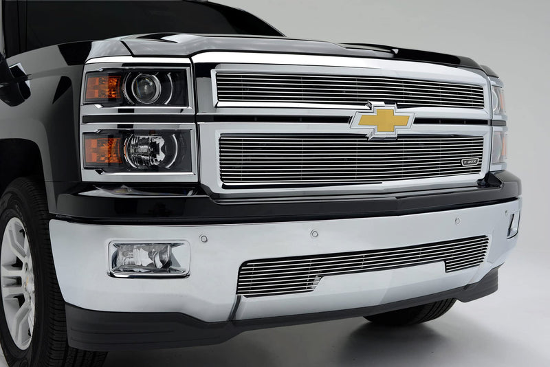 Billet Series T-Rex 21117 Polished Main Grille for Chevrolet Silverado