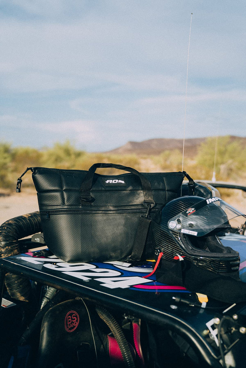 AO Coolers Carbon Expedition Soft Cooler with High-Density Insulation, Black, 36-Can