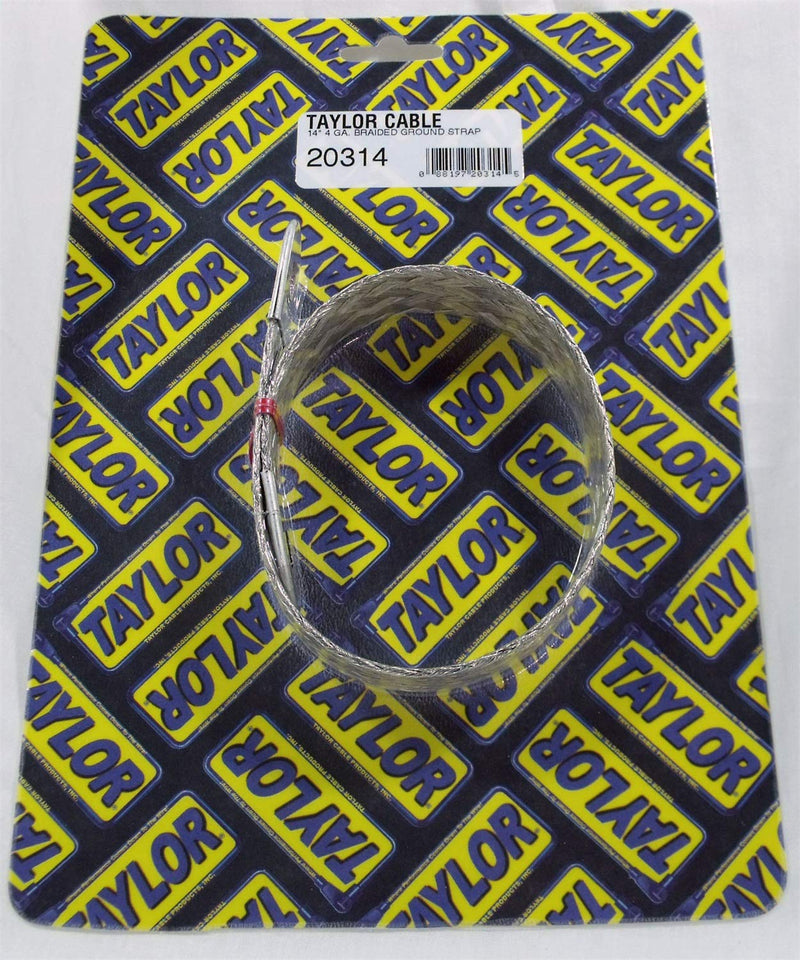 14" Long Taylor 20314 14 -GA Ground Strap Battery Cable