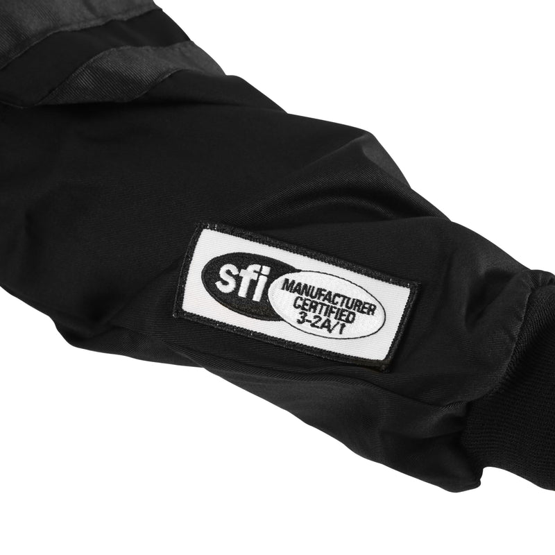 111003RQP RaceQuip® 110 Series Driving Jacket - SFI 3.2A/1 - Black - Medium