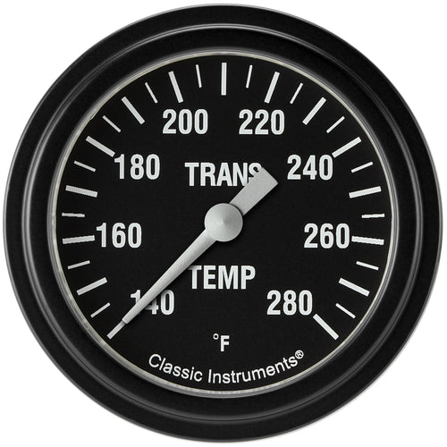 Hot Rod Classic Instruments - 2 5/8In Trans Temp (HR327BLF)
